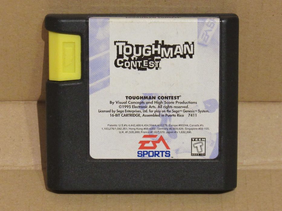 Jogo Mega Drive Toughman Contest só cartucho