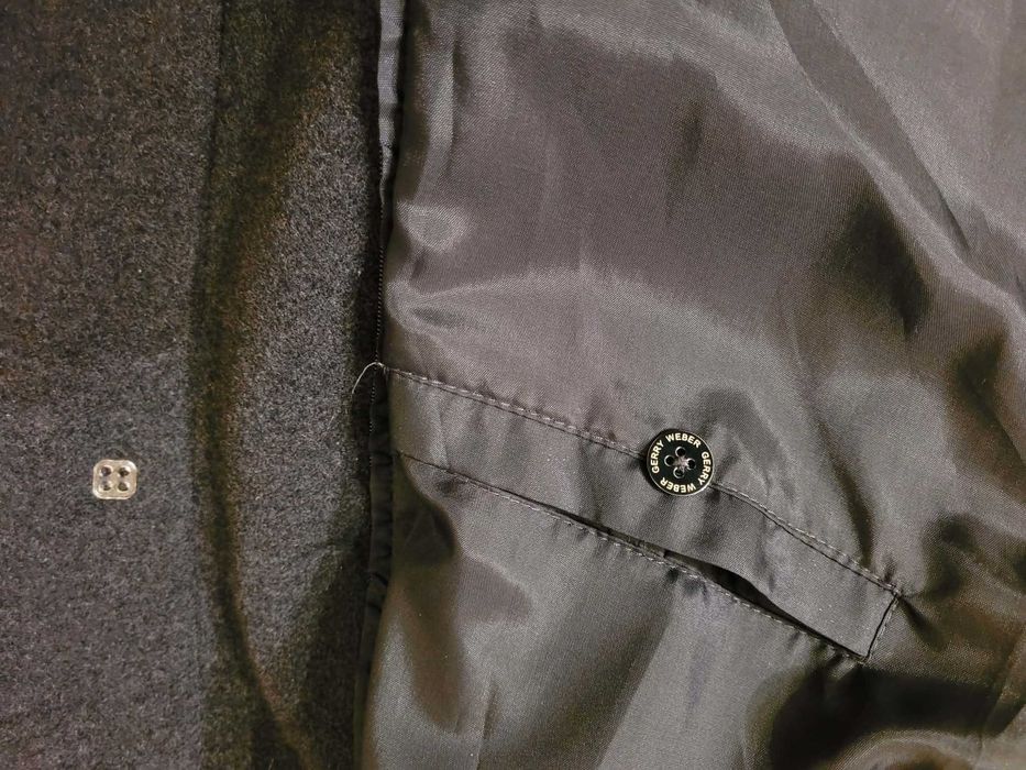 Gerry Weber nowy płaszcz wełna + kaszmir 46