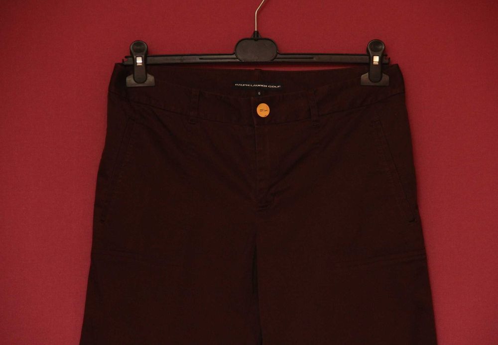 Polo Ralph Lauren Golf рр 6 M подстреленные брючки из хлопка и лайкры