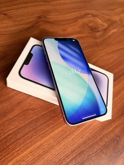 IPHONE 14 Plus fioletowy stan idealny