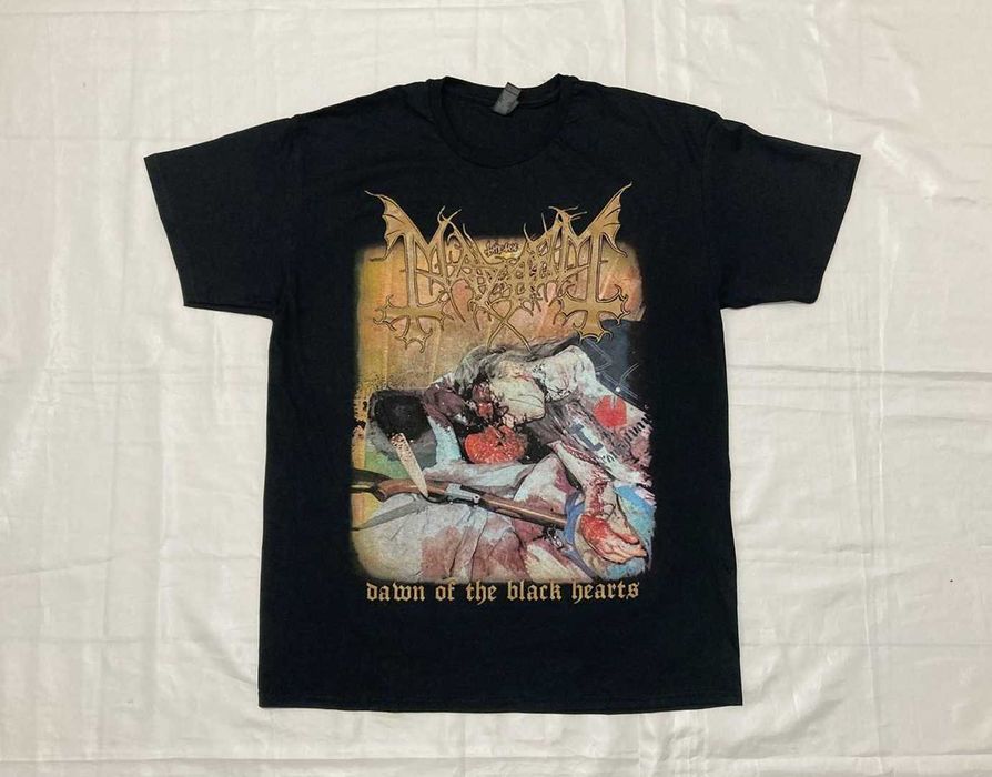 Футболка / мерч Mayhem - Dawn of the Black Heart - S, M , L , XL , XXL
