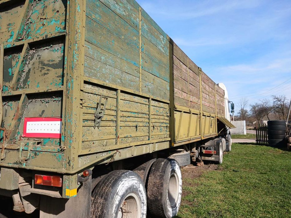 Напівпричіп зерновоз маз 9397: 2 500 $ - Полуприцеп Новачиха на Olx