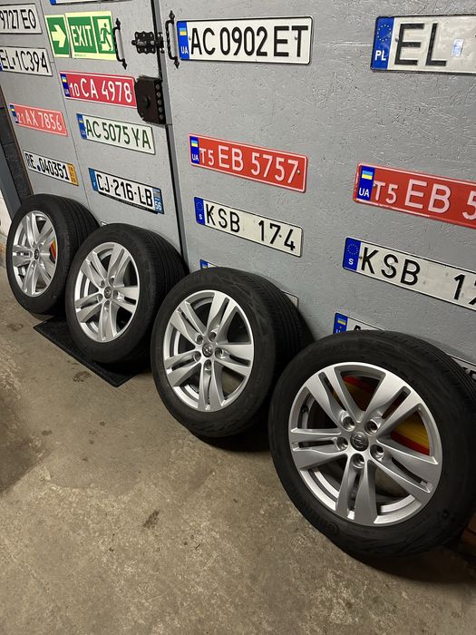 Титани 5:105  Opel Astra J K  Mokka з резиною Continental 205 55 r16