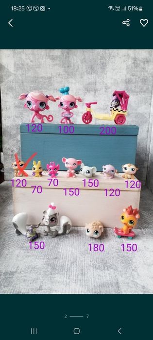 Редкие питомцы пет шоп. Кошка, собачка. Аксессуары. lps. Hasbro