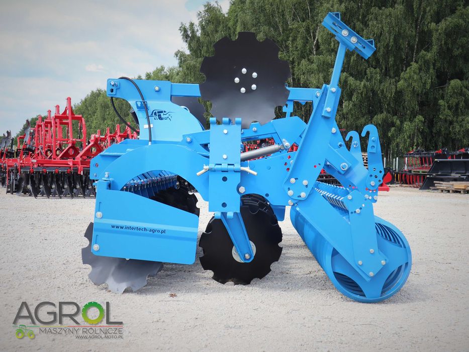 Agregat talerzowy siewny BRONA talerzowa AgroFactory InterTech 2,7m 3m