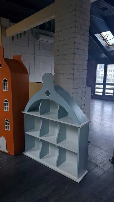 Мебель детская 2 шкафа и тумба книг, игрушек