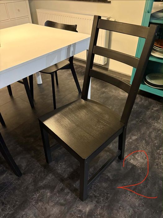 Stół z krzesłami IKEA