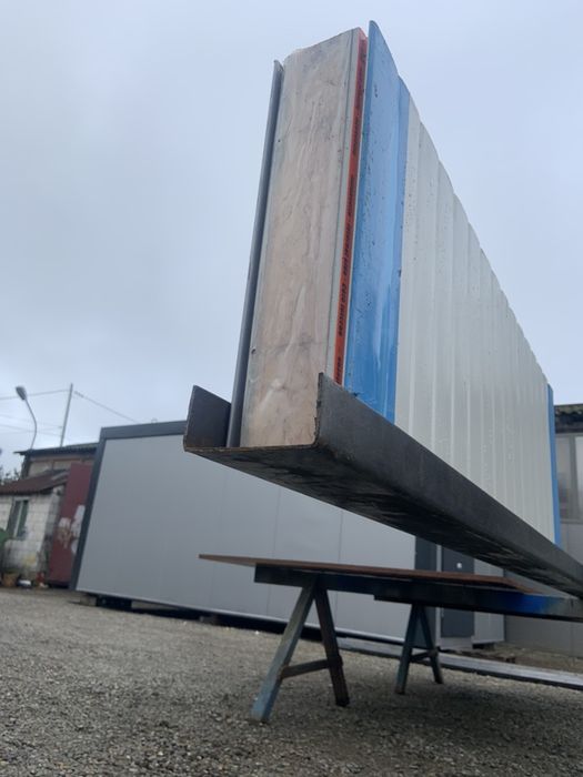 Ceownik 107 profil bramowy do Płyta Warstwowa 100mm do bramy