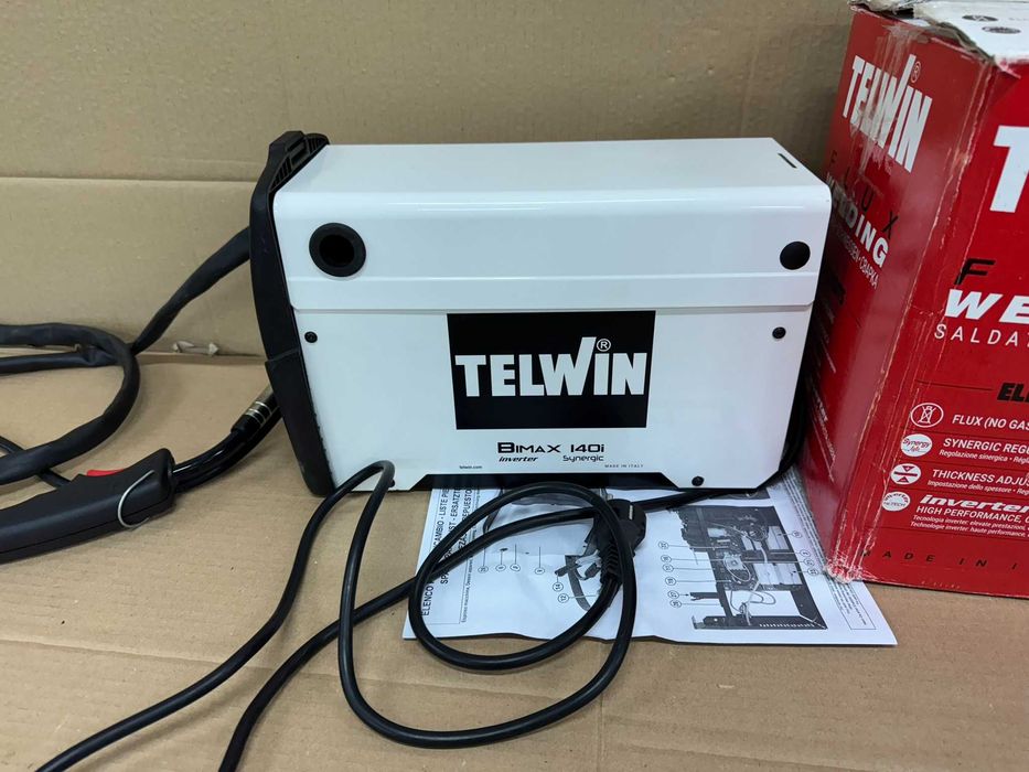 Telwin Bimax 140i Synergic Spawarka druciana do strumienia spawalnic