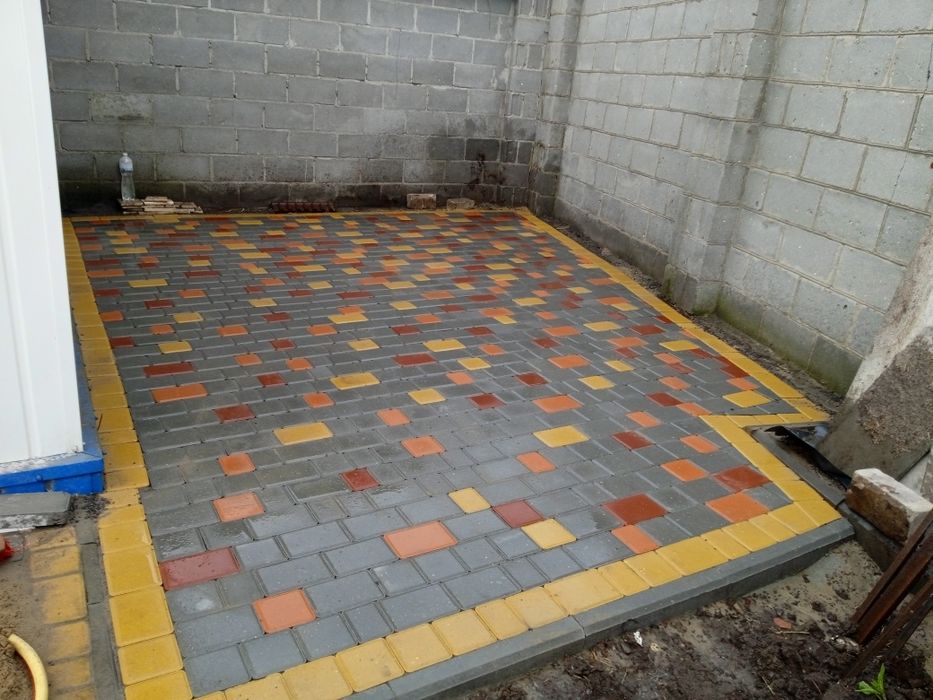 Без посредников  Укладка тротуарной плитки(бруківка)