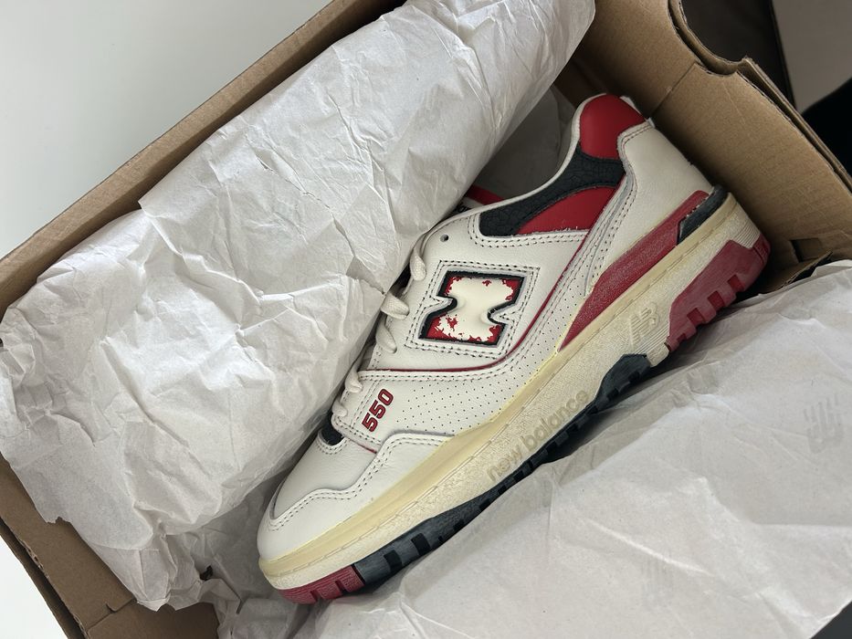 New Balance 550 Vintage Pack Team Red