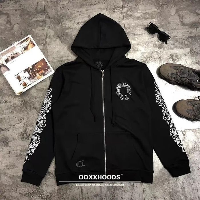 ‼️Кофта zip chrome hearts ‼️