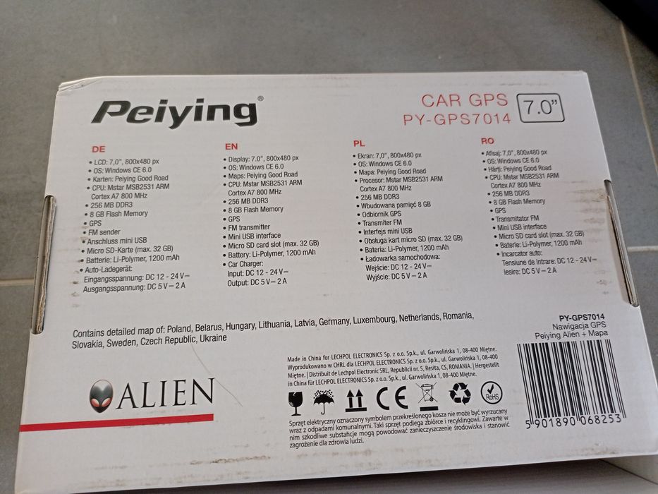 Nawigacja Peiying 7