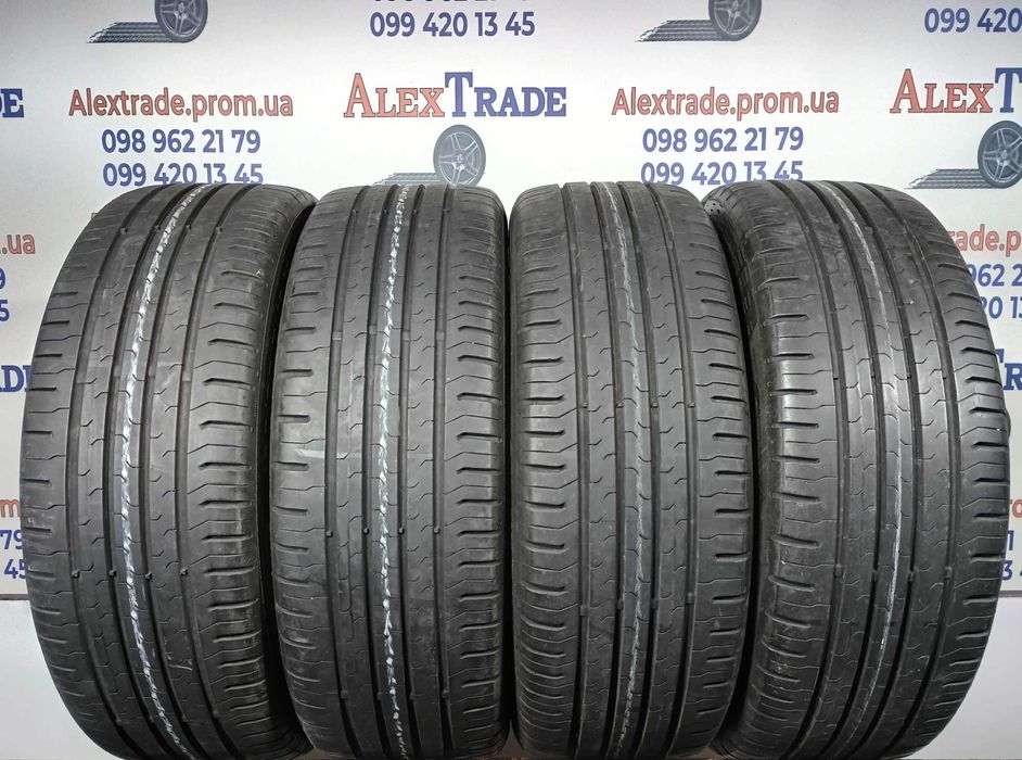 4 шт. 195/55 R16 Continental ContiEcoContact 5 літні шини бу