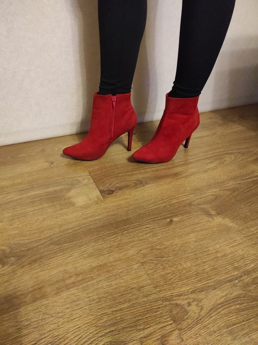 Botki zamszowe h&m 37