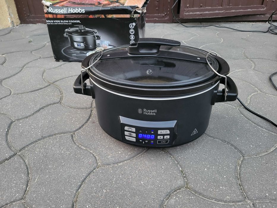 Wolnowar 3w1 Russell Hobbs Slow Cooker 6,5l Slow Cooker Sous Vide 350w