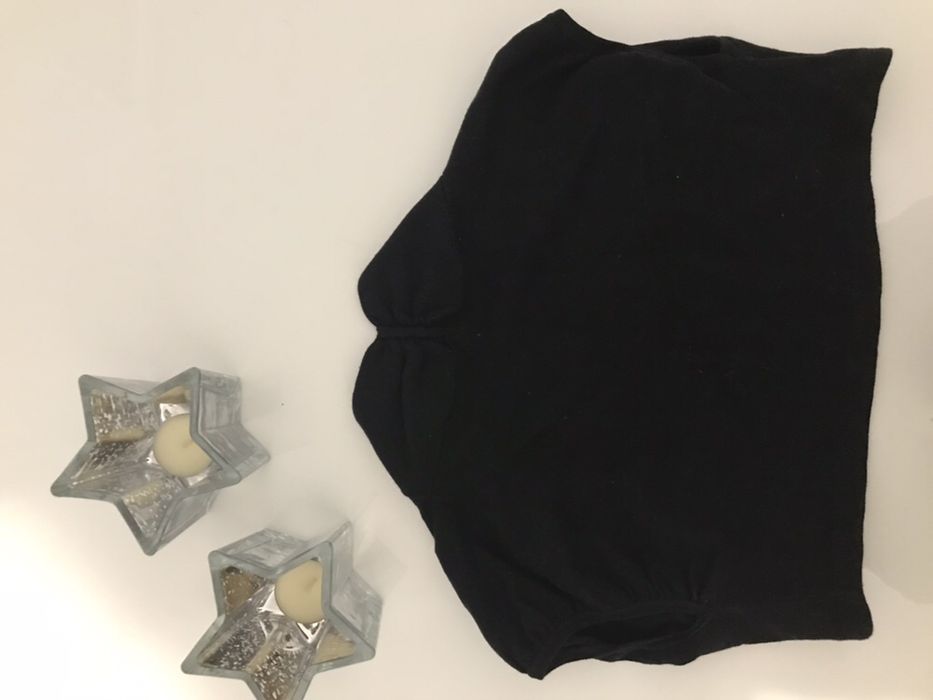 Czarne bolerko, narzutka, XS New Yorker