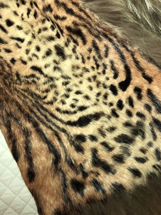 Colete/gilet em pele verdadeira tmn 38