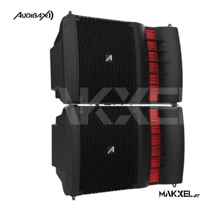 Audibax Seattle 6L PA de 2 Vias 200W Colunas Passivas