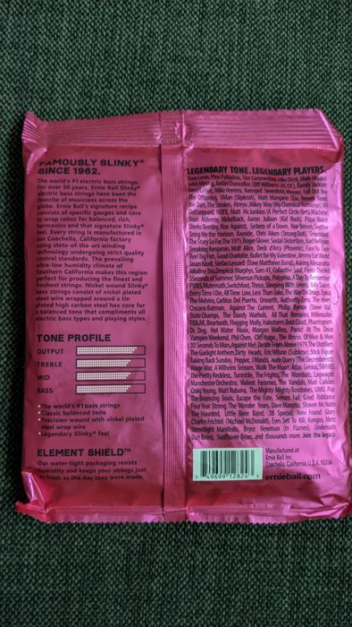 Struny do gitary basowej 5-strunowej (nowe)