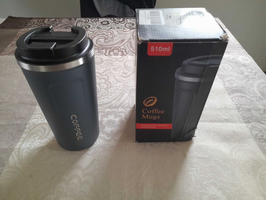 Kubek termiczny coffee termos kawę szczelny 510ML