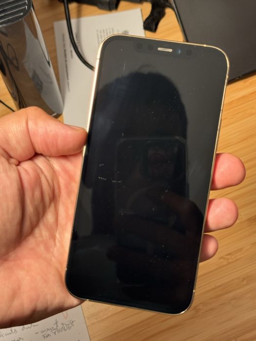 Iphone 12 pro para peças - nao liga por cause de danos de agua do mar