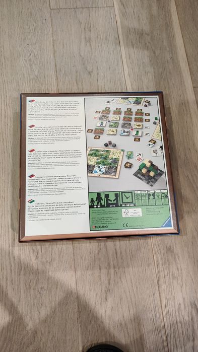 Minecraft budowniczowie I biomy -gra planszowa