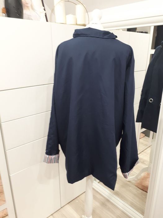 Granatowa kurteczka na suwak r. 46/48