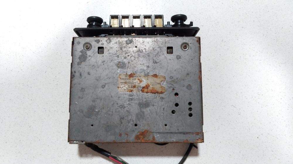 Auto radio Pioneer KP6000 aparelhagem clássico sony