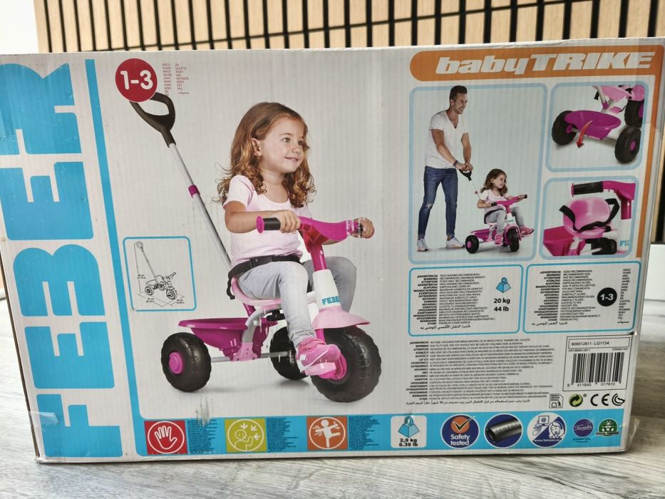 Triciclo Feber Rosa