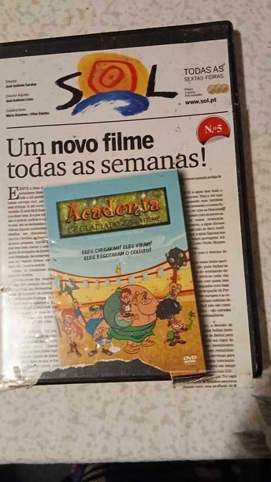 DVD academia de gladiadores