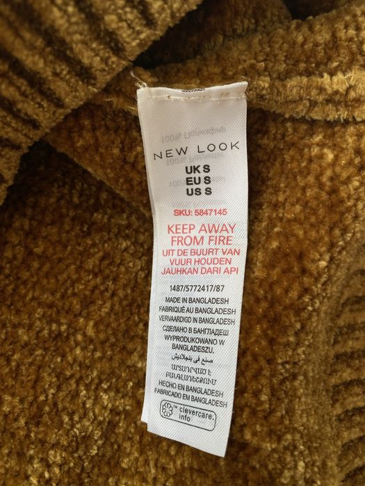 Welurowy - Sweter damski New Look S