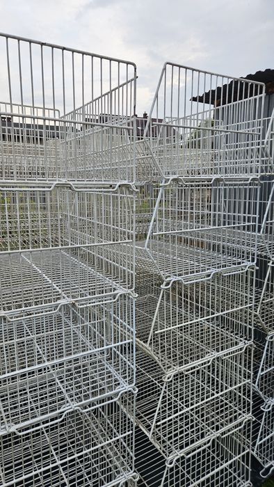 Kosz ekspozycyjny regał magazynowy 80 cm
