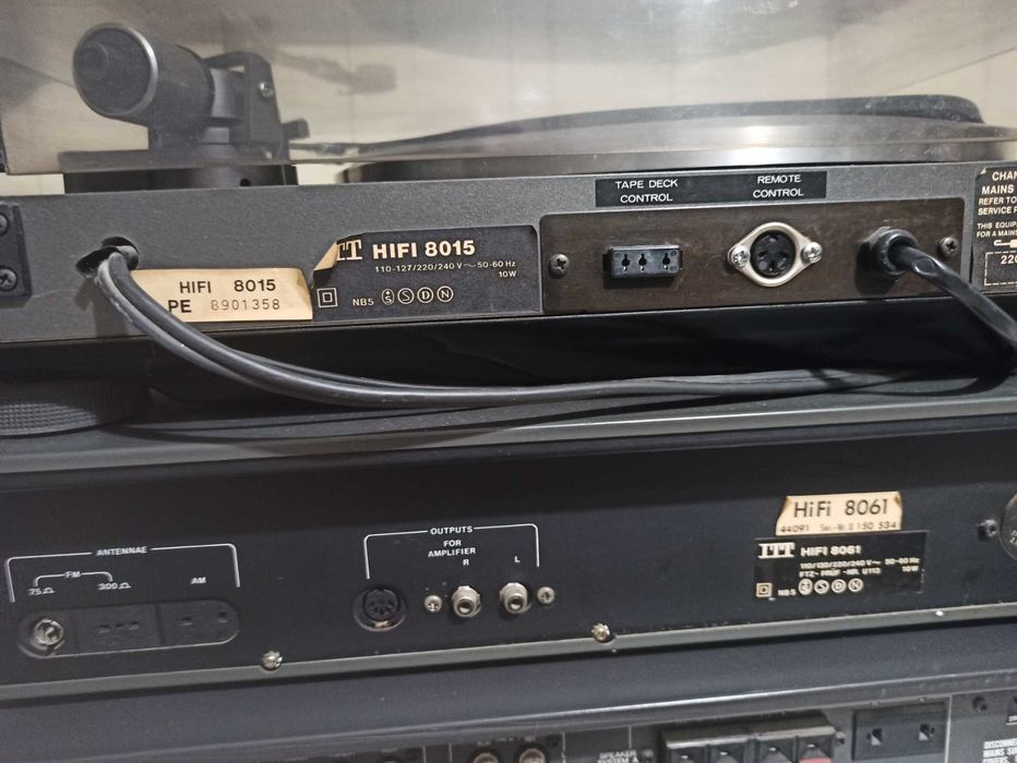 ITT HIFI  - vintage ,  zestaw, wzmacniacz, radio, gramofon