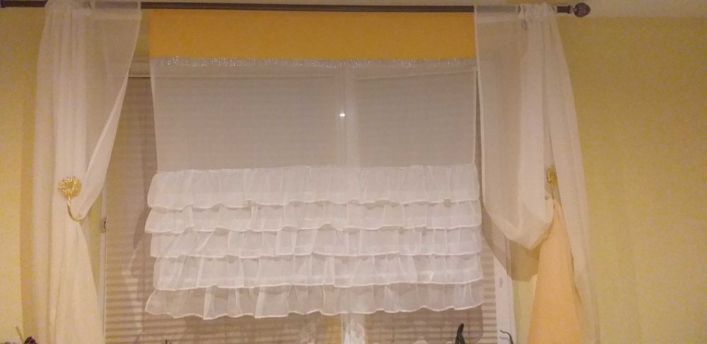 Firana panel z falbanki