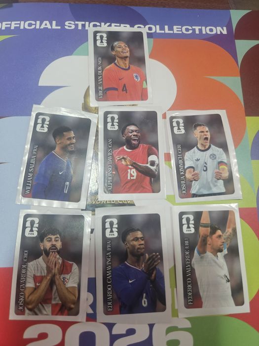 Cromos coca cola panini world cup 26