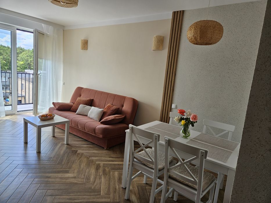 Apartament Deluxe, 900m do plaży, garaż