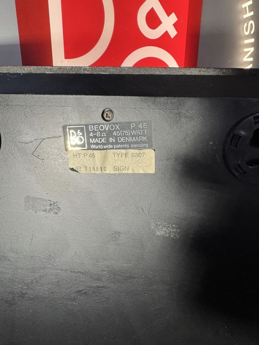 Bang Olufsen beovox P45