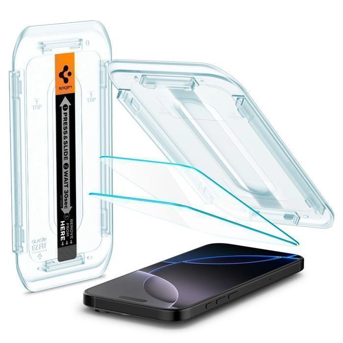 Szkło hartowane Spigen Glas.tR EZ Fit na iPhone 16 Pro Max - 2 szt.