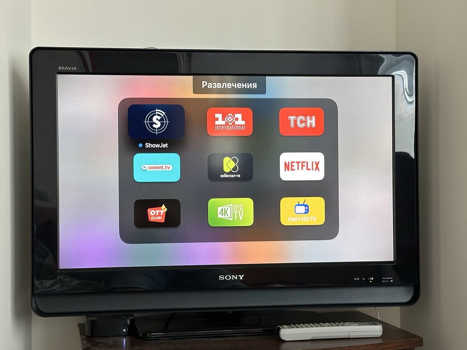 SONY KDL32S4000 +подставка +пульт +коробка