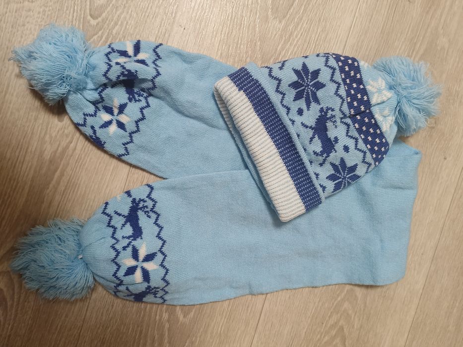 Шапка и шарфик на мальчика