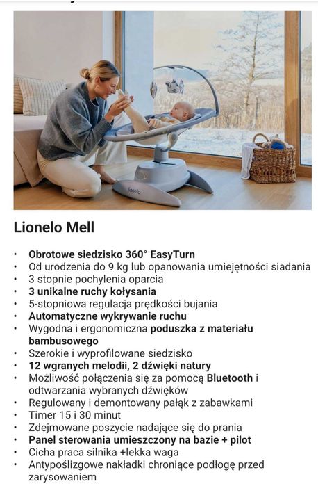 Bujaczek Lionelo Mell. Praktycznie Nowy