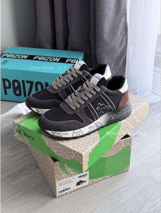 Premiata lander white blue (NEW IN BOX)