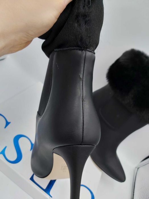 NOWE botki kozaki GUESS furto szpilki rozmiar 38