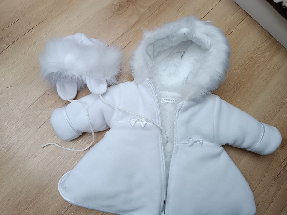 Ubrania do chrztu dla dziewczynki 62