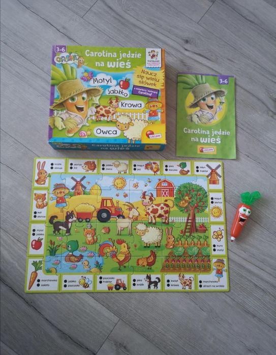 Puzzle edukacyjne Carotina