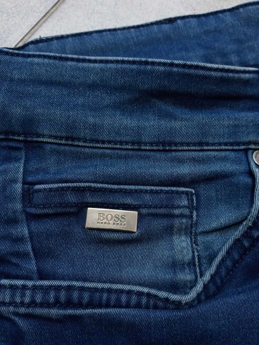 Męskie spodnie jeansowe Hugo Boss Delaware Slim Stretch W33 L32