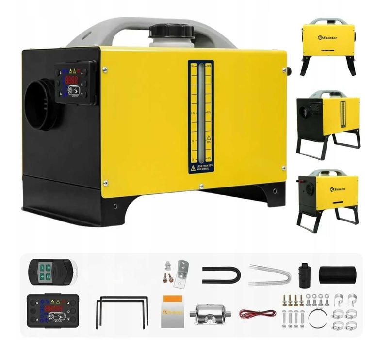 Автономний дизельний обігрівач Sunster 8кВт 12/24/220 5л бак XMZ-D1