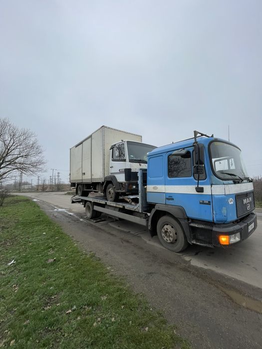 Євакуатор Ман на пневмоходу