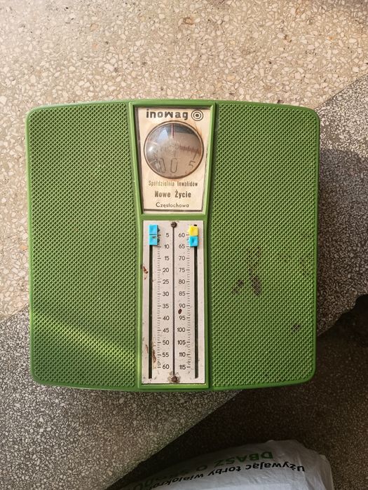waga łazienkowa PRL